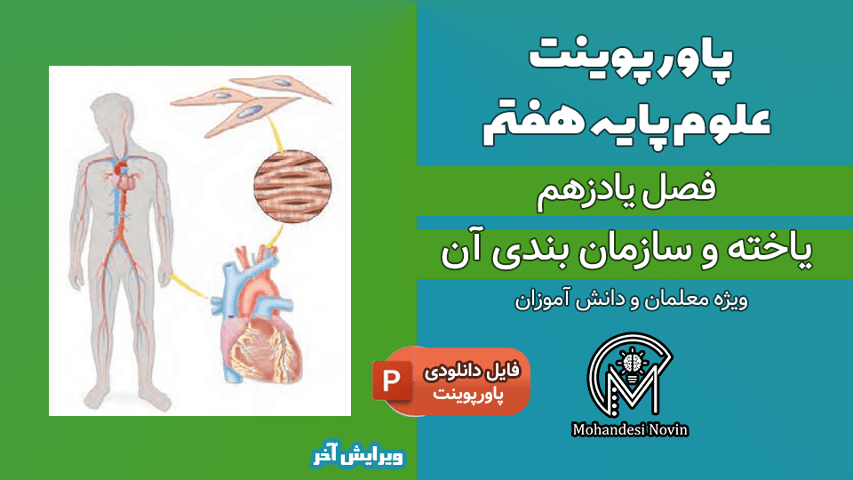 پاورپوینت یاخته و سازمان بندی آن – فصل 11 علوم پایه هفتم